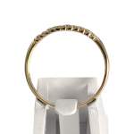 Bague d'occasion or 750 jaune diamant - vue 3