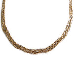 Collier d'occasion 3 ors 750  maille torsadee - vue 1