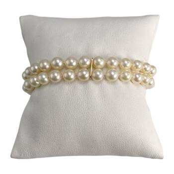 Bracelet d'occasion or 750 jaune perles de culture