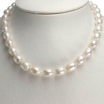 Collier d'occasion or 750 jaune perles de culture