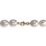 Collier d'occasion or 750 jaune perles de culture - vue 3