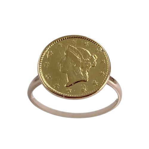 Bague d'occasion or 750 jaune