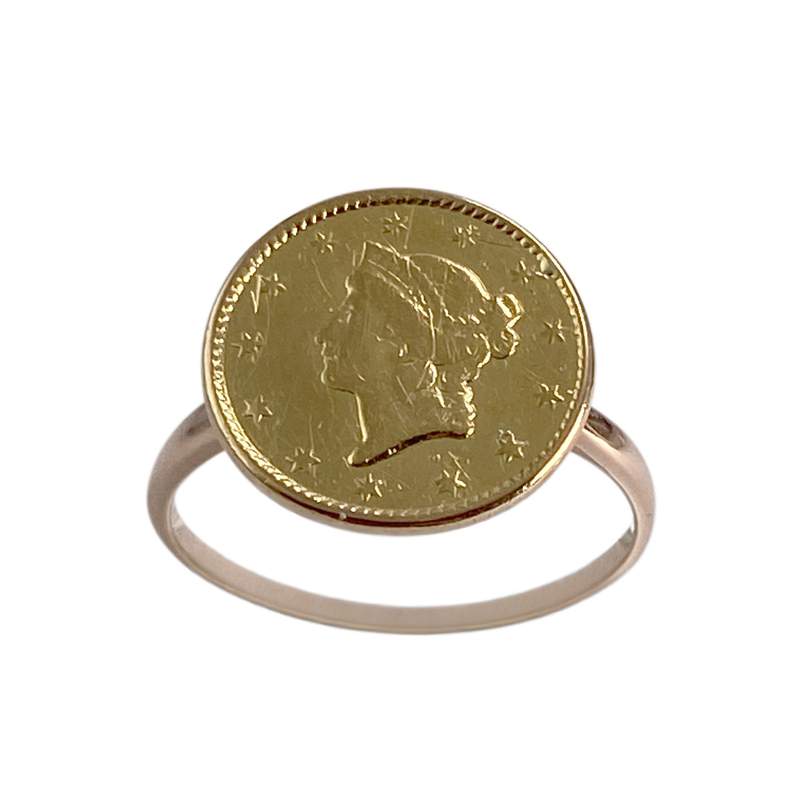 Bague d'occasion or 750 jaune - vue 1