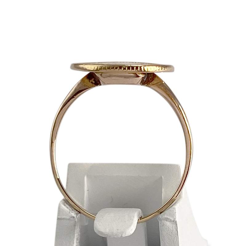 Bague d'occasion or 750 jaune - vue 3