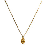 Collier d'occasion or 750 jaune diamant citrine - vue 1