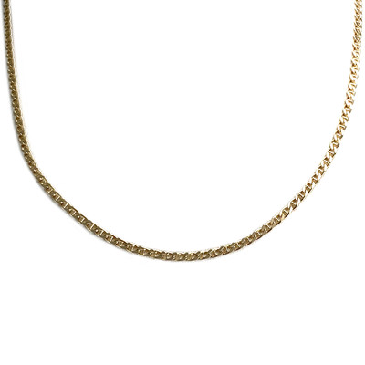 Collier d'occasion or 750 jaune maille fantaisie - vue 1