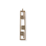 Pendentif d'occasion or 750 rose diamants - vue 2
