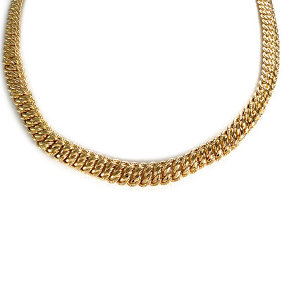 Collier d'occasion or 750 jaune maille américaine