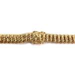 Collier d'occasion or 750 jaune maille américaine 46 cm - vue 3
