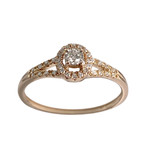 Bague MAUBOUSSIN d'occasion or rose 750  diamant - vue 1