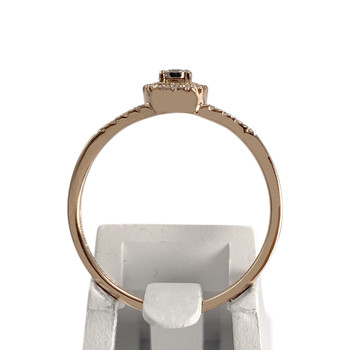 Bague MAUBOUSSIN d'occasion or rose 750  diamant