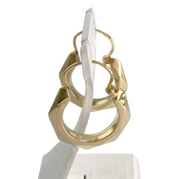 Tweedehands 750 geelgouden oorbellen