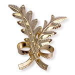 Broche d'occasion or 750 jaune - vue 2