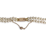 Collier d'occasion or 750 jaune perle de culture - vue 3
