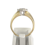 Bague d'occasion 2 ors 750 diamants - vue 3
