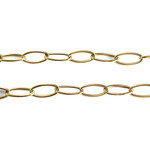 Collier d'occasion 3 ors 750 maille forçat - vue 3