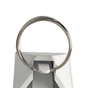 Bague d'occasion or 375 blanc diamants