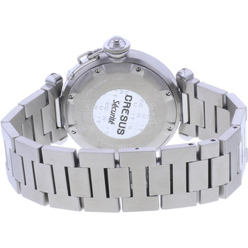 Montre d'occasion CARTIER Pasha femme automatique bracelet acier