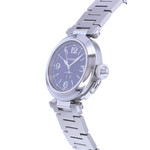 Montre d'occasion CARTIER Pasha femme automatique bracelet acier - vue D2