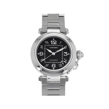 Montre d'occasion CARTIER Pasha mixte automatique bracelet acier