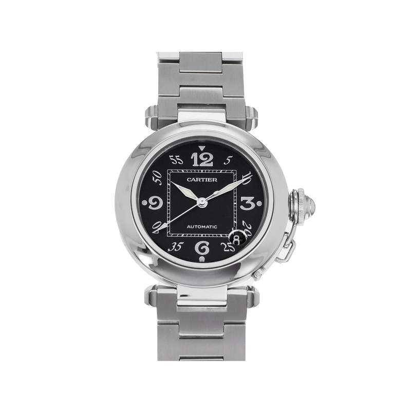 Montre d'occasion CARTIER Pasha mixte automatique bracelet acier - vue 1