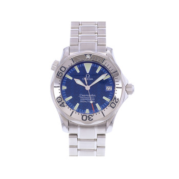 Montre d'occasion OMEGA Seamaster homme quartz bracelet acier