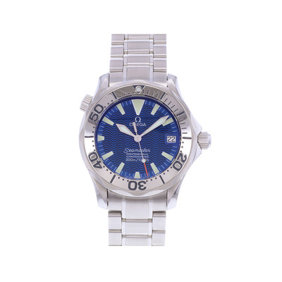 Montre d'occasion OMEGA Seamaster homme quartz bracelet acier