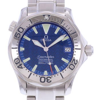 Montre d'occasion OMEGA Seamaster homme quartz bracelet acier