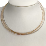 Collier d'occasion  3 ors 750  fantaisie - vue 2