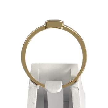 Bague d'occasion or 750 jaune rubis