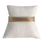 Bracelet d'occasion 3 ors 750  maille fantaisie - vue 1