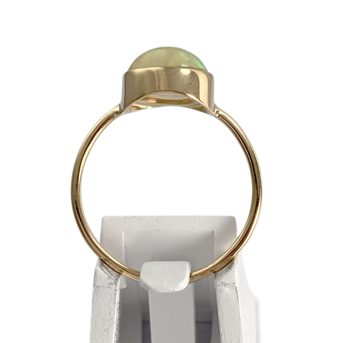 Bague d'occasion or 750 jaune opale - vue 3