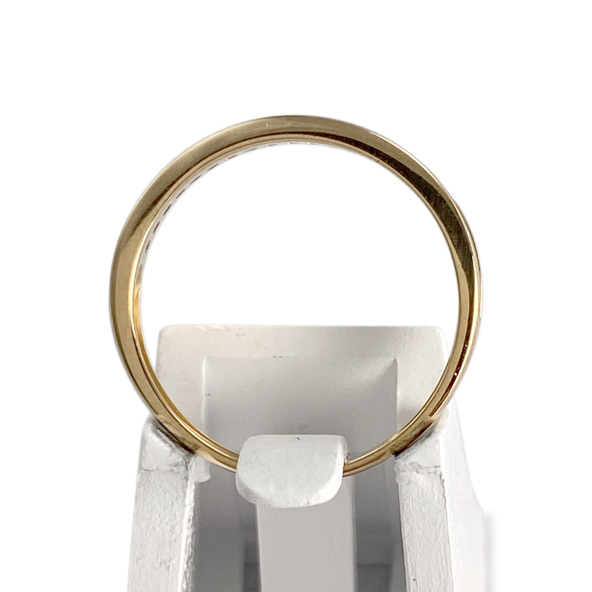 Bague d'occasion or 750 jaune diamant - vue 3