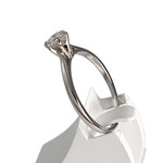 Bague d'occasion or 750 blanc diamant - vue 2