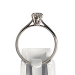 Bague d'occasion or 750 blanc diamant - vue 3