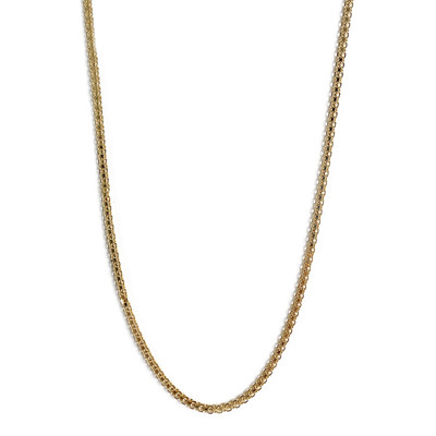 Collier d'occasion or 750 jaune maille fantaisie