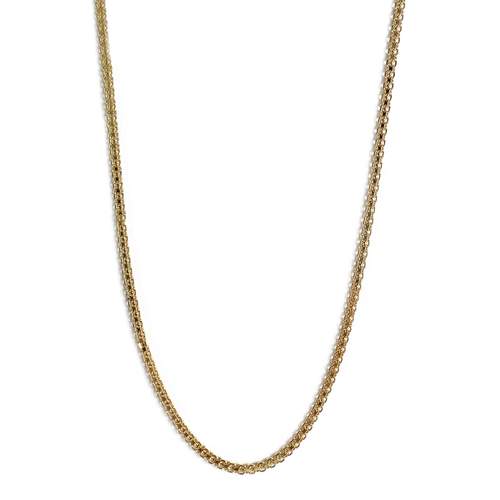 Collier d'occasion or 750 jaune maille fantaisie