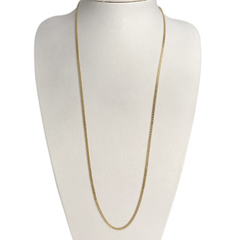 Collier d'occasion or 750 jaune maille fantaisie