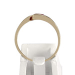 Bague d'occasion or 375 jaune rubis - vue 3
