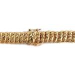 Collier d'occasion or 750 jaune maille américaine - vue 3