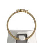 Bague d'occasion or 750 jaunezirconias - vue 3