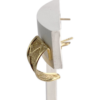 Boucles d'oreilles d'occasion or 750 jaune
