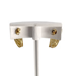 Boucles d'oreilles d'occasion or 750 jaune - vue 3