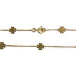 Collier d'occasion or 750 jaune maille gourmette - vue 3