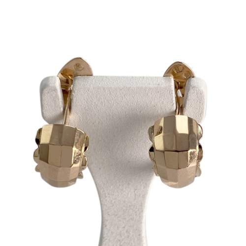 Boucles d'oreilles d'occasion or 750 jaune