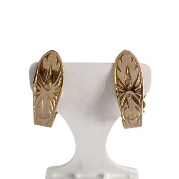 Boucles d'oreilles d'occasion or 750 jaune