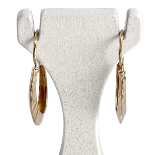 Boucles d'oreilles d'occasion or 750 jaune