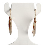 Boucles d'oreilles d'occasion or 750 jaune - vue 3