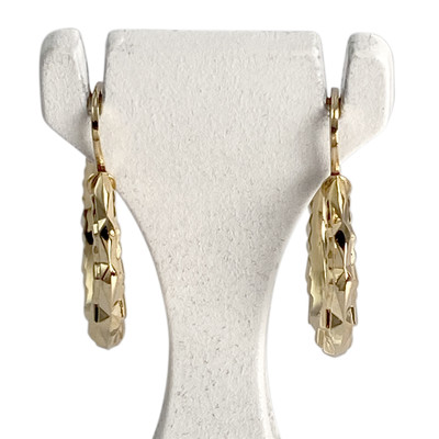 Boucles d'oreilles d'occasion or 750 jaune