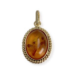 Pendentif d'occasion or 750 jaune ambre - vue 1